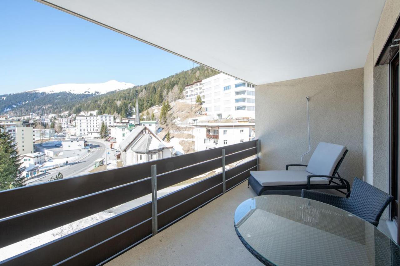 Ferienwohnungen, Carlton Am Park, Davos Platz Exterior photo